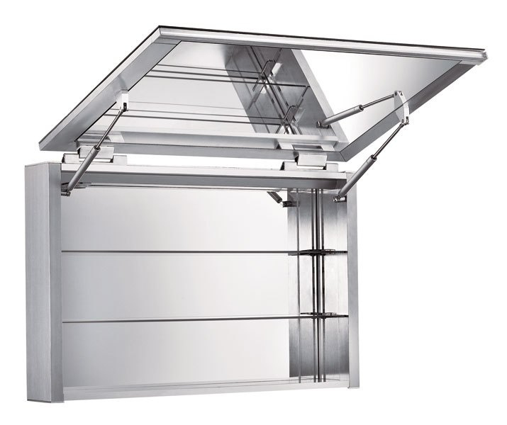 Whitehaus WHHIM-2 Single Door Vertical Opening Medicine Cabinet view 4