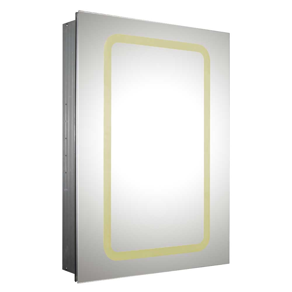 Whitehaus WHKAL7055-I Recessed Single Door Cabinet with Adjustable Shelves view 4