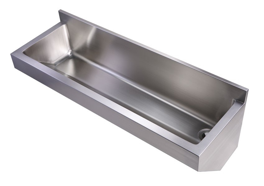 Whitehaus WHNC4513L 47" Noah Stainless Steel Laundry / Utility Sink view 4