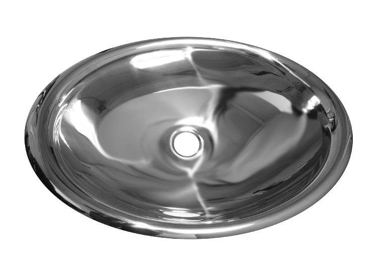 Whitehaus WHNVE218 Noah'S Collection Single Bowl Vessel Basin in Stainless Steel view 4