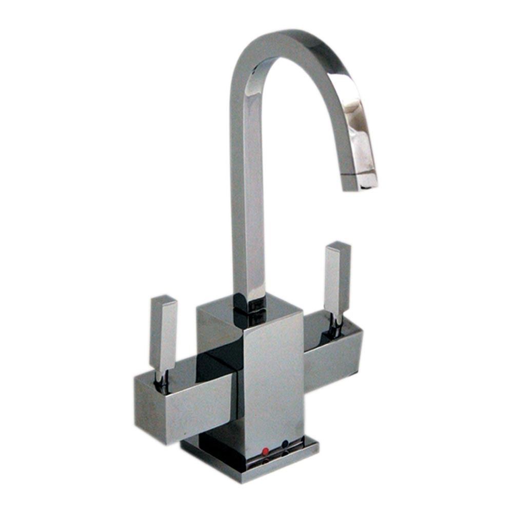 Whitehaus WHSQ-HC003 Brass Deck Mount Kitchen Hot & Cold Water Dispenser view 4