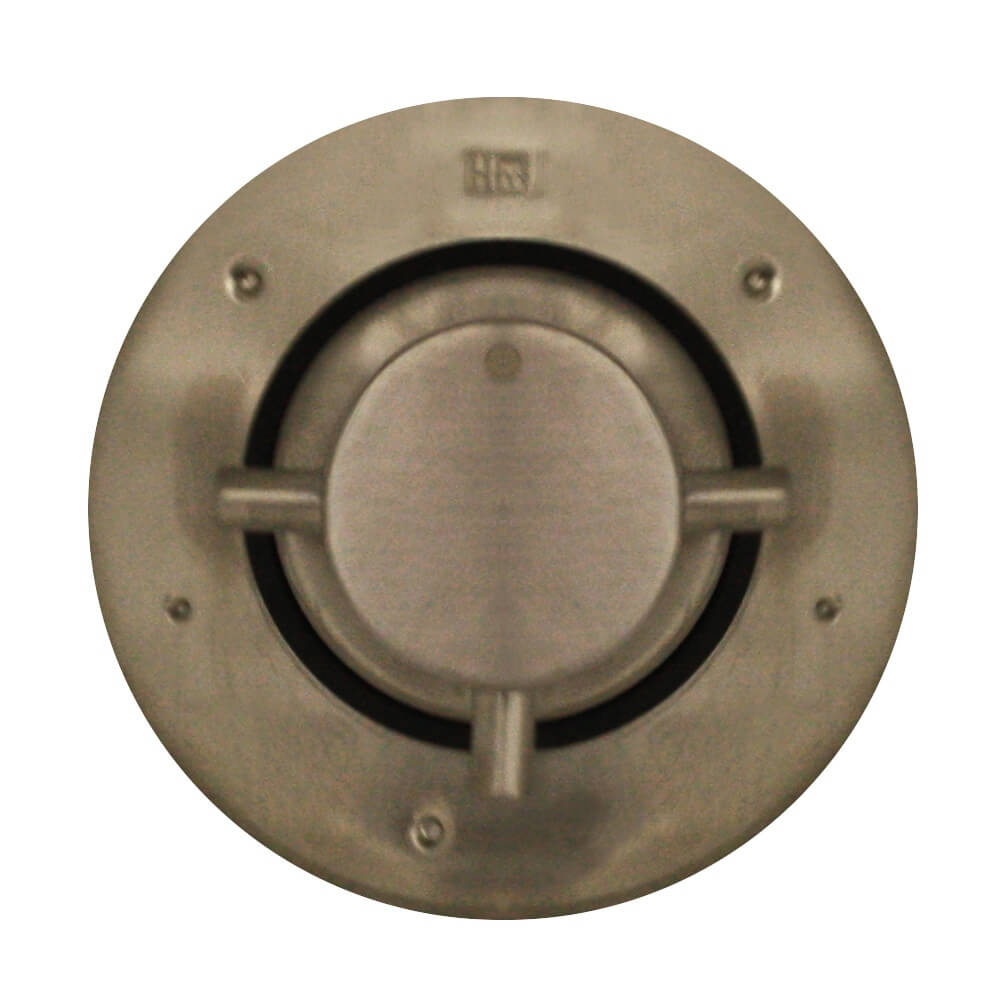 Whitehaus WHUS40078-BN Luxe round volume control with short lever handle view 4