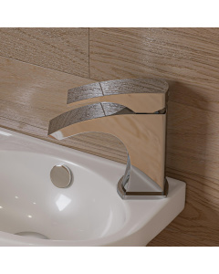 ALFI brand AB1586 Single Lever Modern Bathroom Faucet Polished Chrome