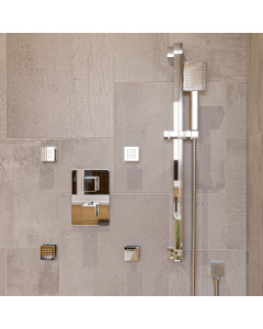 ALFI brand AB2287-PC Polished Chrome 3 Way Thermostatic Shower Set