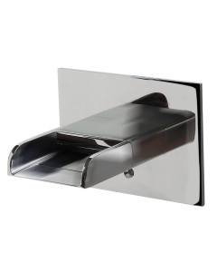 ALFI brand AB5901-PC Polished Chrome Wall Mounted Waterfall Bath Tub Filler 