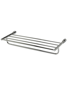 ALFI brand AB9523 Polished Chrome 24" Towel Bar & Shelf Bathroom Accessory