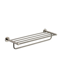 ALFI brand AB9538-BN Brushed Nickel 26" Towel Bar & Shelf Bath Accessory