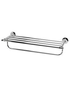 ALFI brand AB9583 Polished Chrome 23" Towel Bar & Shelf Bathroom Accessory
