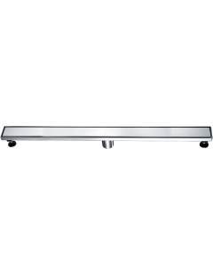 ALFI brand ABLD36B-BSS 36" Modern Stainless Linear Shower Drain w/ Solid Cover