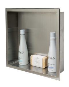 ALFI brand ABN1616 16 x 16 Square Single Shelf Bath Shower Niche
