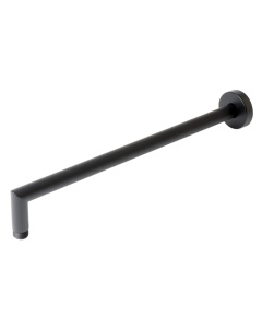 ALFI brand ABSA16R-BM Black Matte 16" Round Wall Shower Arm