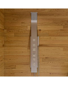 ALFI brand ABSP10 Modern Stainless Steel Shower Panel with 4 Body Sprays