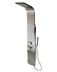 ALFI brand ABSP20 Modern Stainless Steel Shower Panel with 2 Body Sprays