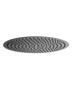 ALFI brand RAIN16R-BM Matte Black Stainless Steel 16" Round Ultra-Thin Rain Shower Head