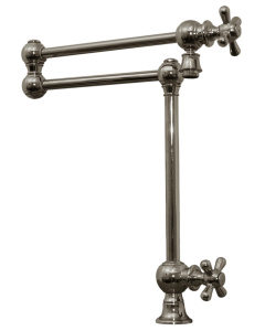 Polished Chrome Whitehaus WHKPFDCR3-9555-C Deck Mount Two Jointed Pot Filler