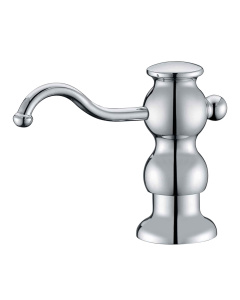 Whitehaus WHSD031-C Soap Or Lotion Dispenser in Polished Chrome