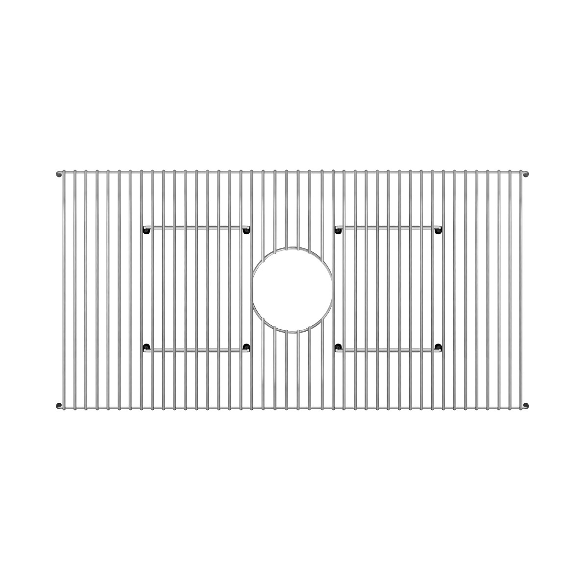 Whitehaus GR3214 Solid Stainless Steel Sink Protector Grid 30 3/4'' x 15'' view 1