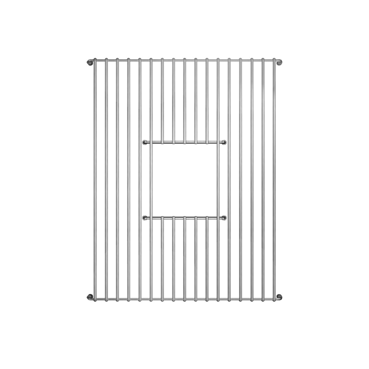 Whitehaus GR532 Solid Stainless Steel Sink Protection Grid 13'' x 16 1/4'' view 1