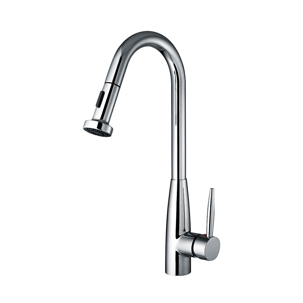 Whitehaus WH2070838 Single Hole Faucet With A Gooseneck Spout view 1