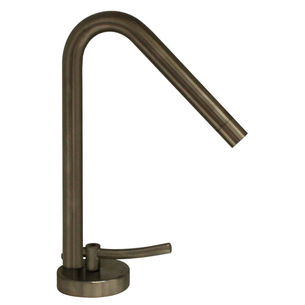 Whitehaus WH81211 Single Hole Lavatory Deck Mount Modern Bathroom Faucet view 1