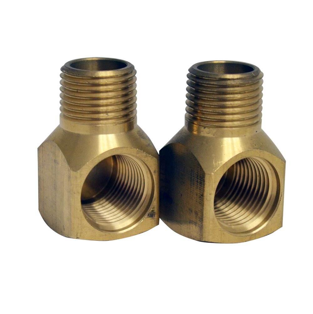 Whitehaus WHFS00098-20 Brass Elbow for Utility Faucet Installation view 1