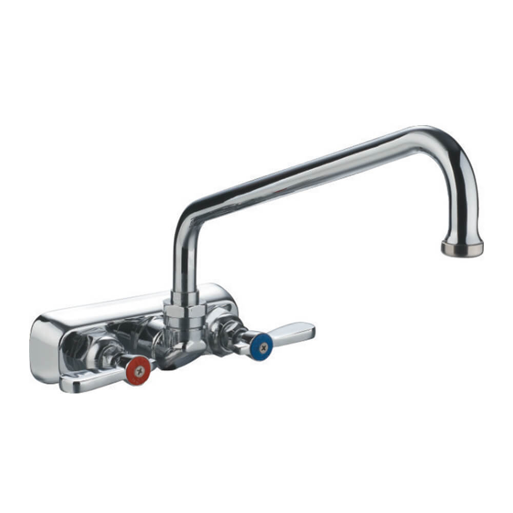 Whitehaus WHFS9801-08-C Heavy Duty WUtility Faucet with Lever Handles view 1