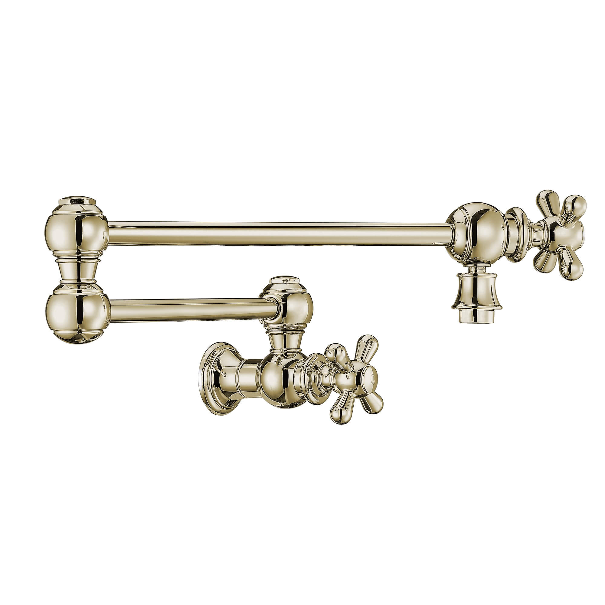 Whitehaus WHKPFCR3-9550-NT Vintage III Plus Retractable Spout Pot Filler view 1