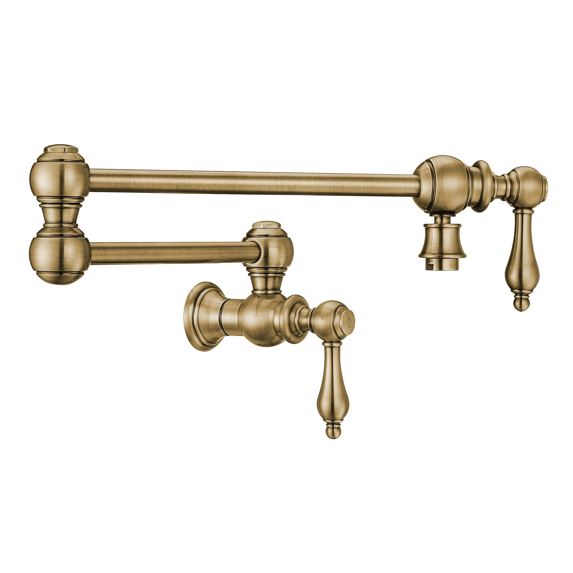 Whitehaus WHKPFLV3-9550-NT Vintage III Plus Wall Mount Pot Filler view 1