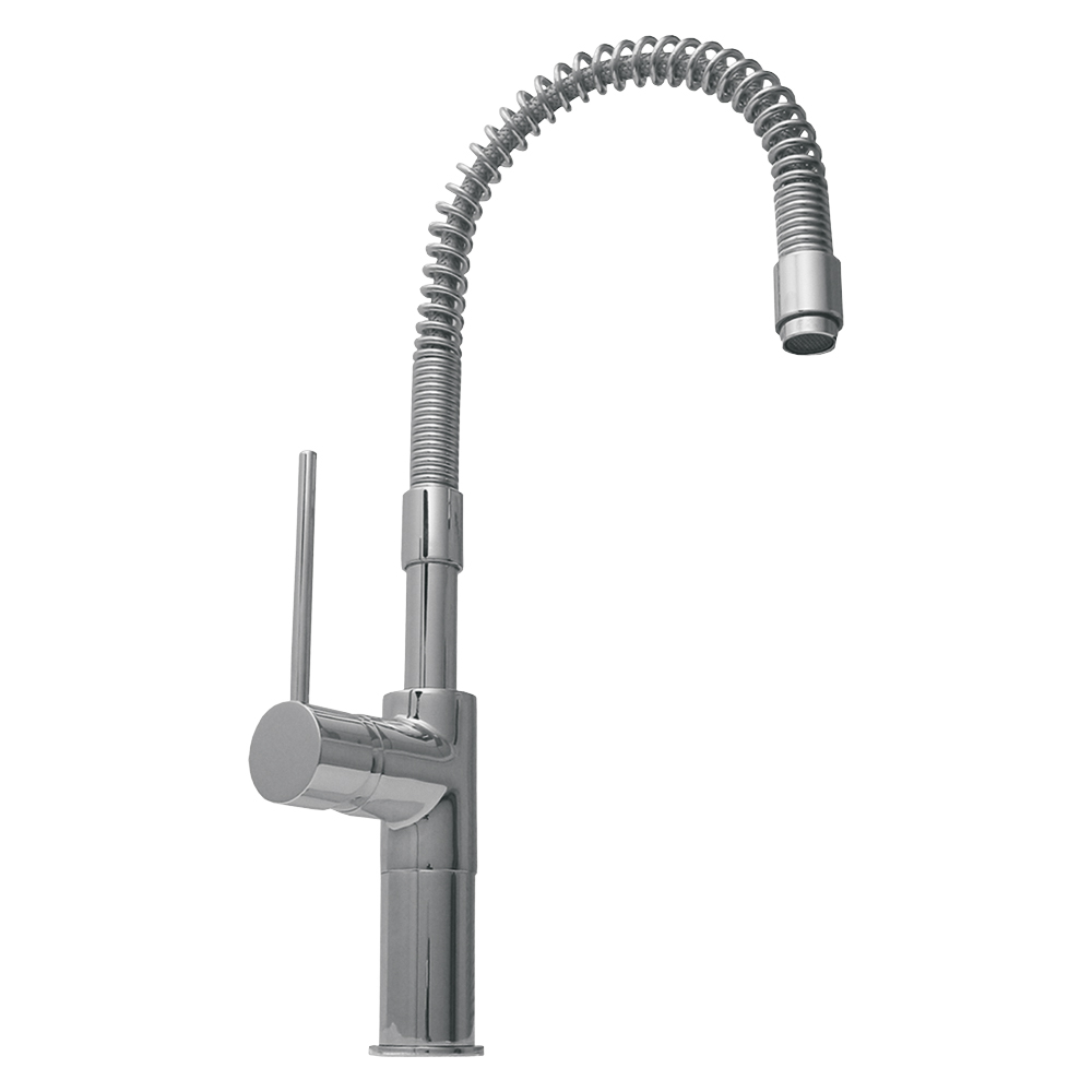 Whitehaus WHLX78558 Deck Mount 19'' Tall Commercial Single Hole Faucet view 1