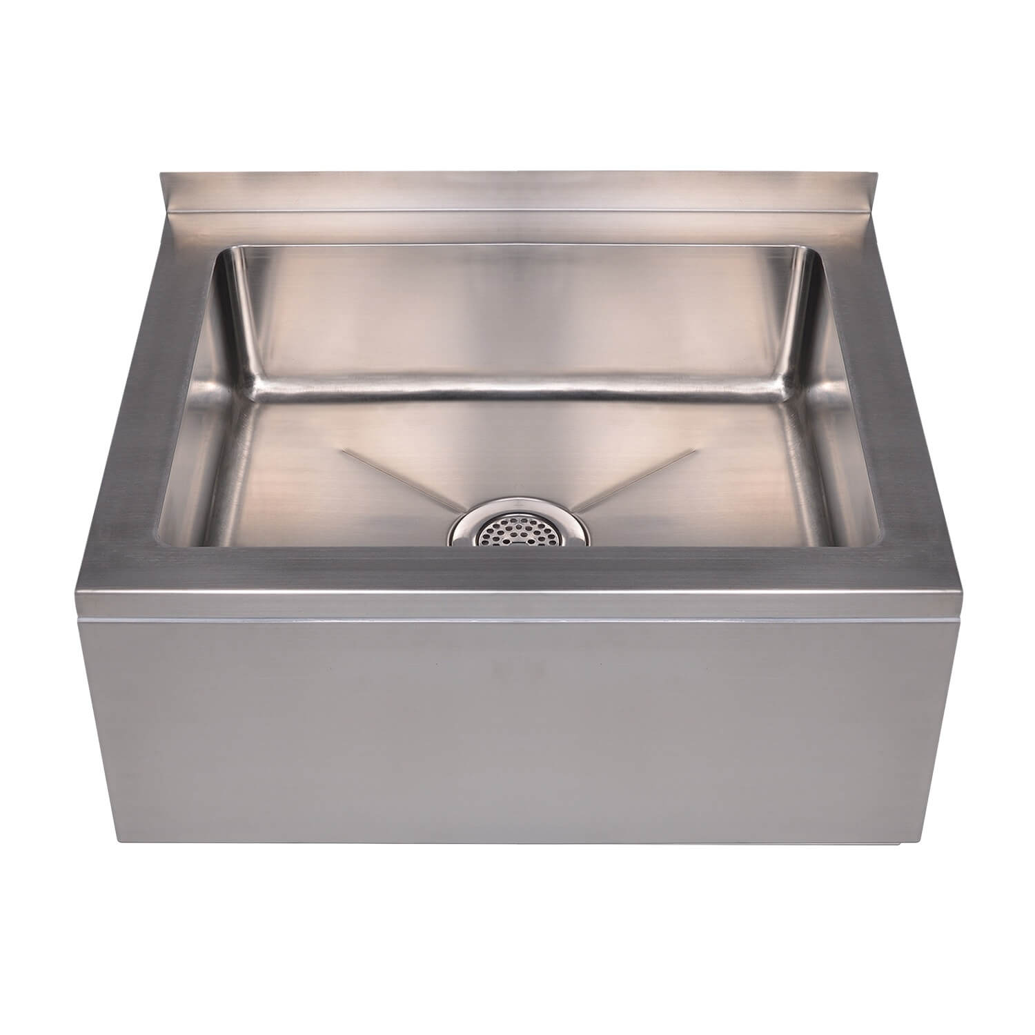 Whitehaus WHMS1620 Noah Utility Single Bowl Floor Mount Mop Sink view 1
