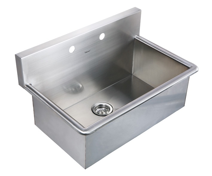 Whitehaus WHNC3120 31" Noah Stainless Steel Laundry / Utility Sink view 2