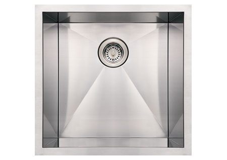 Whitehaus WHNCM1920 Stainless Steel 19'' Single Undermount Kitchen Sink view 2