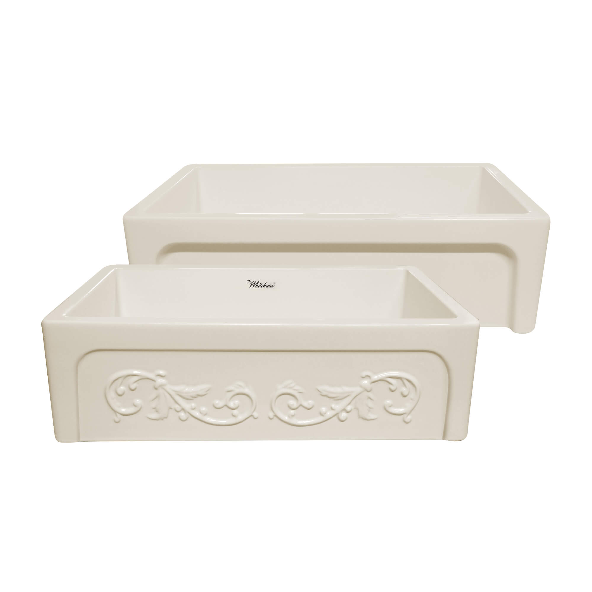Whitehaus WHSIV3333 Glencove St. Ives 33" Front Apron Fireclay Sink view 1