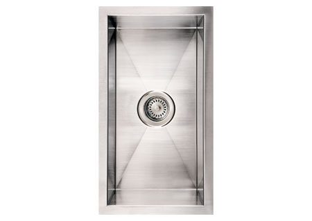 Whitehaus WINEHAUS Stainless Steel Single Bowl Undermount Bar Sink view 2